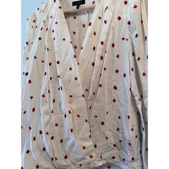 Rag & Bone Lei Floral-Print Blouse - Picture 4 of 7
